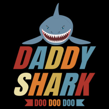 Daddy Shark - Unisex Premium Fleece Hooded Sweatshirt Design