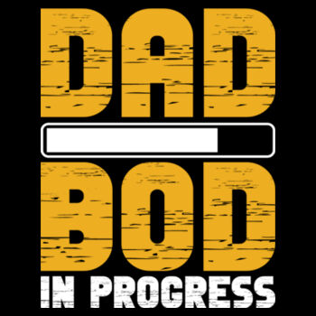Dad Bod in Progress - Unisex Premium Fleece Crew Sweatshirt Design