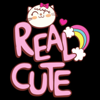 Real Cute - Youth Jersey Short Sleeve Tee Design