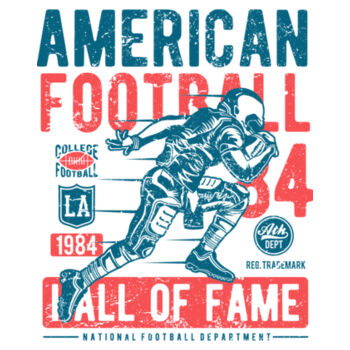 Football Hall of Fame - Youth Jersey Short Sleeve Tee Design