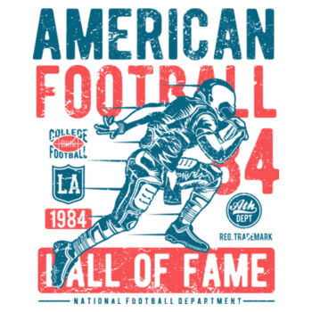 Football Hall of Fame - Women's Premium Cotton T-Shirt Design
