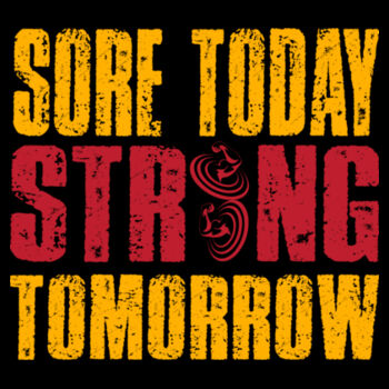Sore Today Strong Tomorrow - Youth Jersey Short Sleeve Tee Design