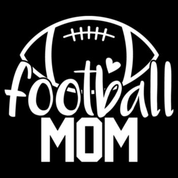 Football Mom - Unisex Premium Fleece Hooded Sweatshirt Design