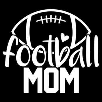 Football Mom - Unisex Premium Cotton T-Shirt Design