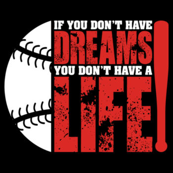 Baseball Dreams - Unisex Premium Cotton Long Sleeve T-Shirt Design