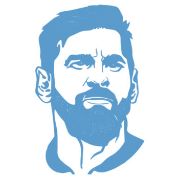The Soccer GOAT - Unisex Premium Cotton T-Shirt Design