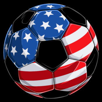 USA Soccer - Unisex Premium Cotton T-Shirt Design