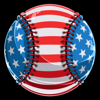 USA Baseball - Women's Premium Cotton T-Shirt Design