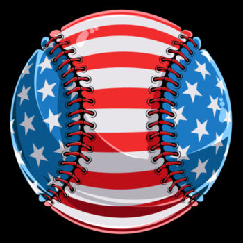 USA Baseball - Unisex Premium Cotton T-Shirt Design