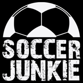 Soccer Junkie - Unisex Premium Cotton T-Shirt Design