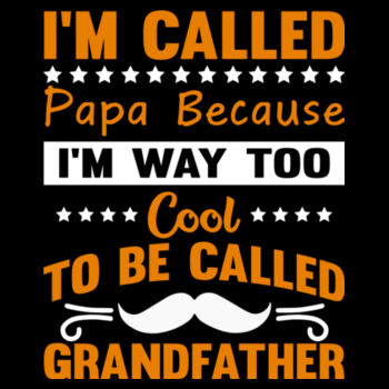 Too Cool For Grandfather - Unisex Premium Cotton Long Sleeve T-Shirt Design