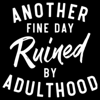 Adult Life - Unisex Premium Cotton Long Sleeve T-Shirt Design