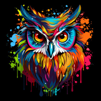 Colorful Owl - Youth Jersey Short Sleeve Tee Design