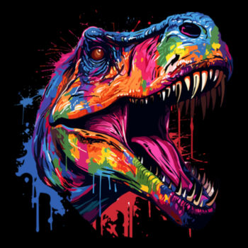 Colorful Rex - Unisex Premium Cotton Long Sleeve T-Shirt Design