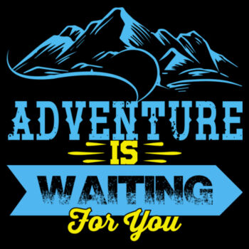 Adventure is Waiting - Women's Premium Cotton T-Shirt Design