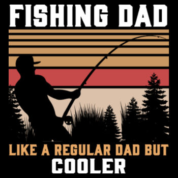 Fishing Dad - Unisex Premium Cotton T-Shirt Design