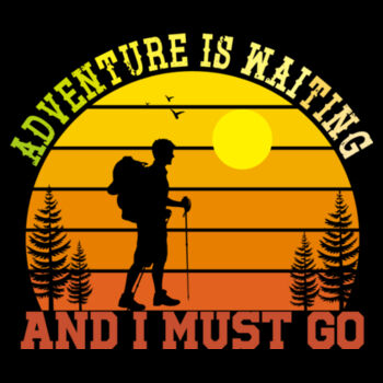 Adventure Is Calling - Unisex Premium Fleece Crew Sweatshirt Design