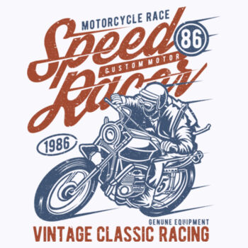 Speed Racer - Unisex Premium Fleece Hooded Sweatshirt Design