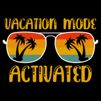 Vacation Mode - Unisex Premium Cotton Long Sleeve T-Shirt Design