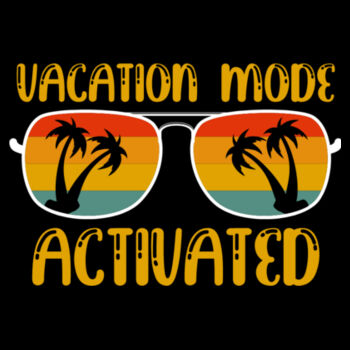 Vacation Mode - Unisex Premium Cotton T-Shirt Design