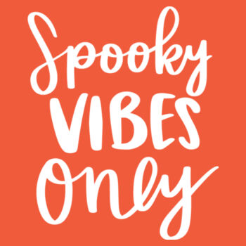 Spooky Vibes - Unisex Premium Cotton T-Shirt Design