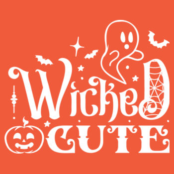 Wicked Cute - Unisex Premium Cotton T-Shirt Design
