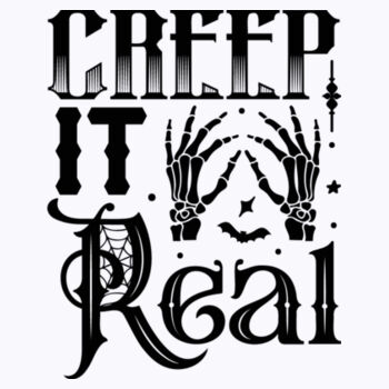 Creep it Real - Unisex Premium Fleece Hooded Sweatshirt Design