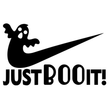 Just Boo It - Unisex Premium Cotton Long Sleeve T-Shirt Design
