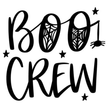 Boo Crew - Unisex Premium Cotton Long Sleeve T-Shirt Design