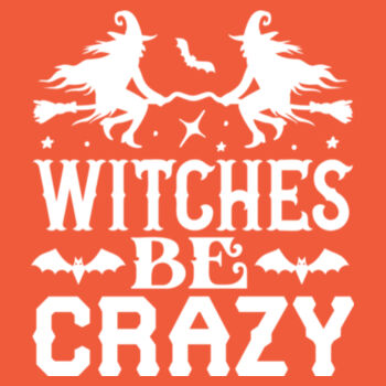 Witches be Crazy - Unisex Premium Cotton T-Shirt Design