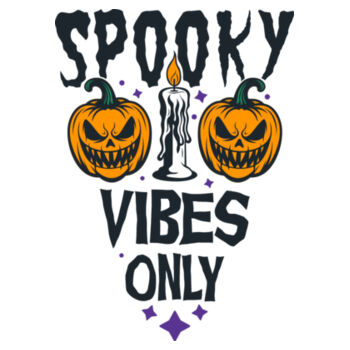 Spooky Vibes Only - Youth Jersey Short Sleeve Tee Design