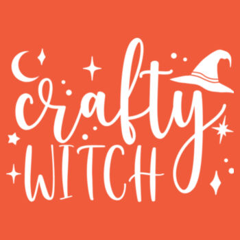 Crafty Witch - Unisex Premium Cotton T-Shirt Design