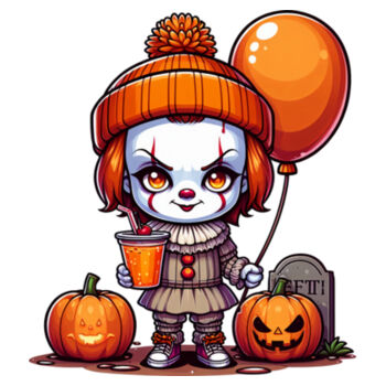 Happy Pennywise - Women's Premium Cotton T-Shirt Design