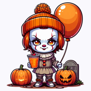 Happy Pennywise - Unisex Premium Fleece Hooded Sweatshirt Design