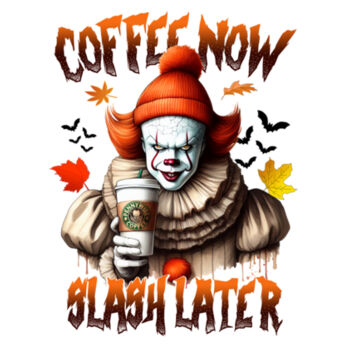 Pennywise Coffee - Unisex Premium Cotton Long Sleeve T-Shirt Design