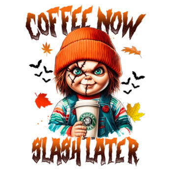 Chucky Coffee - Women's Premium Cotton T-Shirt Design