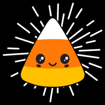 Candy Corn - Unisex Premium Cotton T-Shirt Design