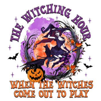 The Witching Hour - Unisex Premium Cotton T-Shirt Design