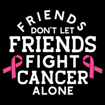 Friends Don't Fight Alone - Unisex Premium Fleece Crew Sweatshirt Design