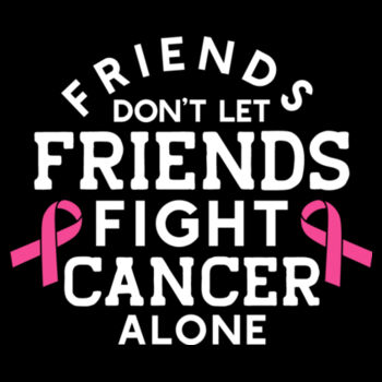 Friends Don't Fight Alone - Unisex Premium Cotton T-Shirt Design