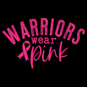 Warriors Wear Pink - Women's Premium Cotton T-Shirt Design