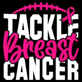 Tackle Breast Cancer - Unisex Premium Cotton T-Shirt Design