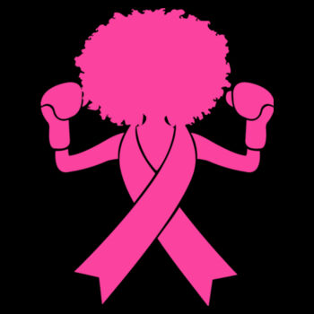 Afro Ribbon - Unisex Premium Fleece Crew Sweatshirt Design