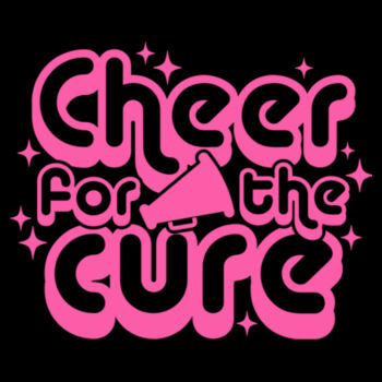 Cheer For the Cure 2 - Unisex Premium Fleece Hooded Sweatshirt Design