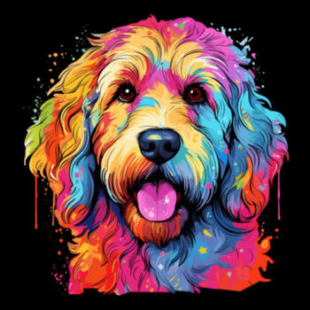 Golden Doodle - Unisex Premium Cotton Long Sleeve T-Shirt Design