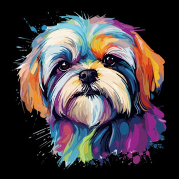 Shih Tzu - Unisex Premium Fleece Hooded Sweatshirt Design