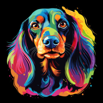 Dachshund - Unisex Premium Fleece Crew Sweatshirt Design