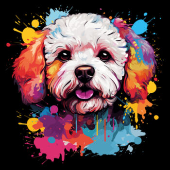 Bichon Frise - Unisex Premium Cotton Long Sleeve T-Shirt Design