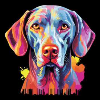 Weimaraner - Unisex Premium Cotton T-Shirt Design