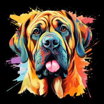 English Mastiff - Unisex Premium Cotton Long Sleeve T-Shirt Design